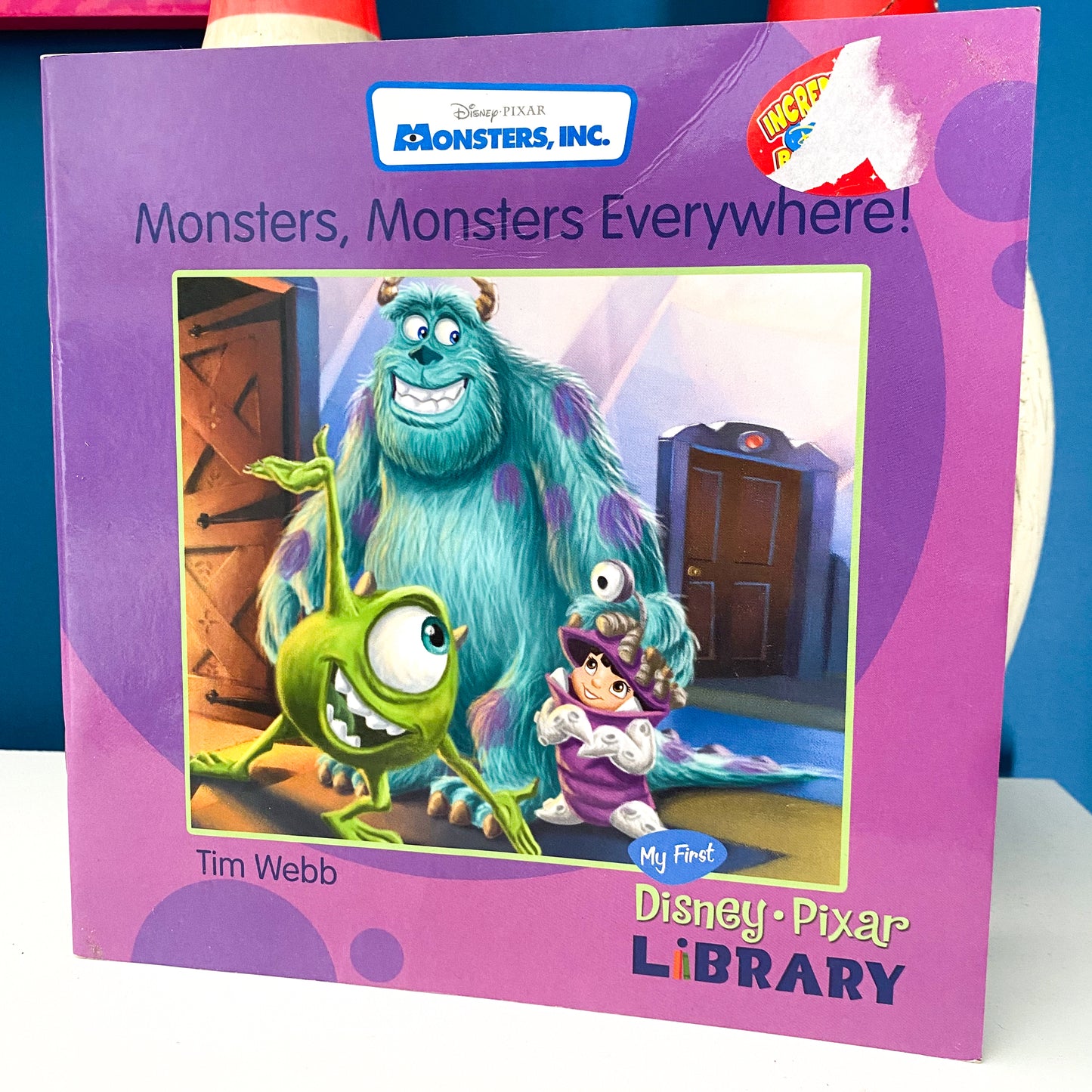 Disney Pixar Monsters Inc Book