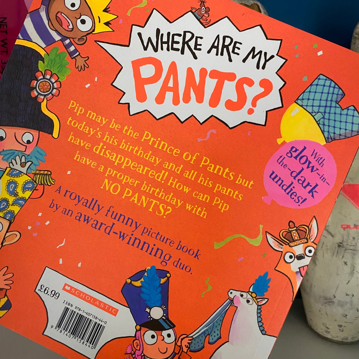 The Prince Of Pants Glow In The Dark Book