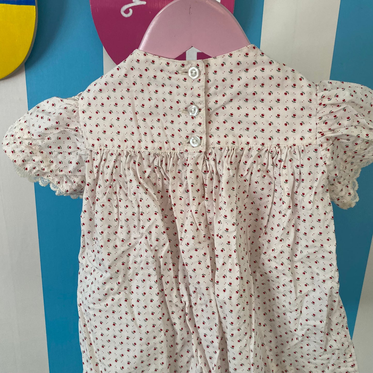 Vintage Smocked Dress - Size 1
