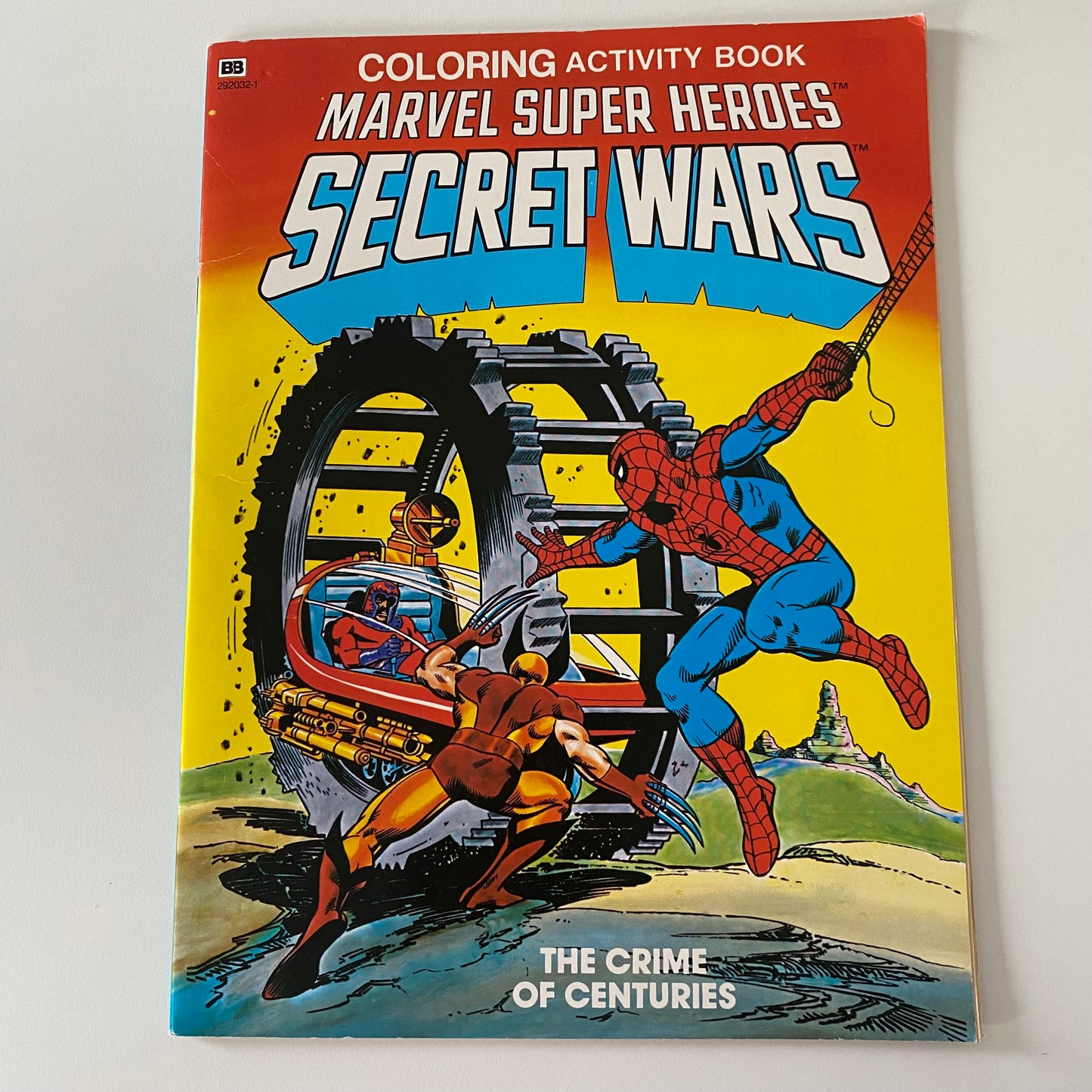 Vintage Marvel Colouring Book