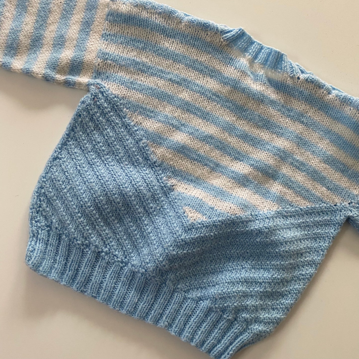 Handmade Knit Jumper - Size 6M