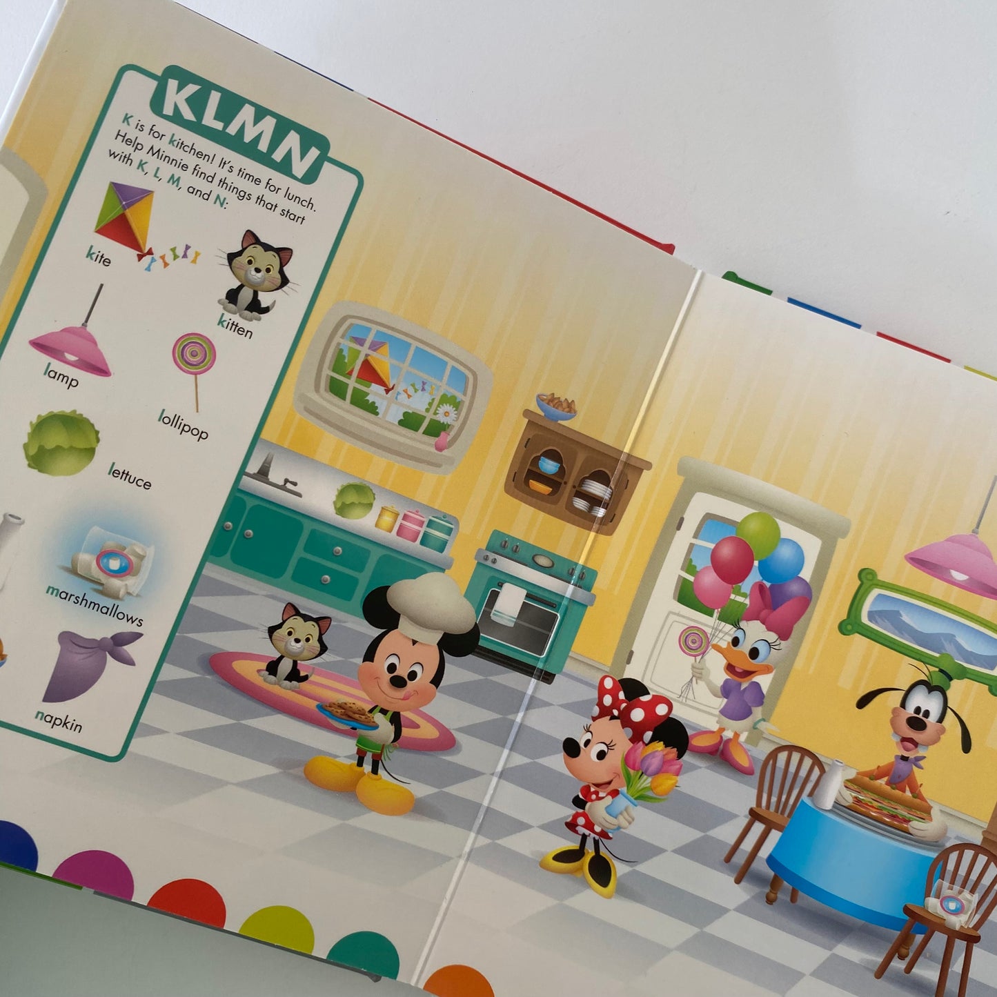 Disney Baby ABC Look & Find Book