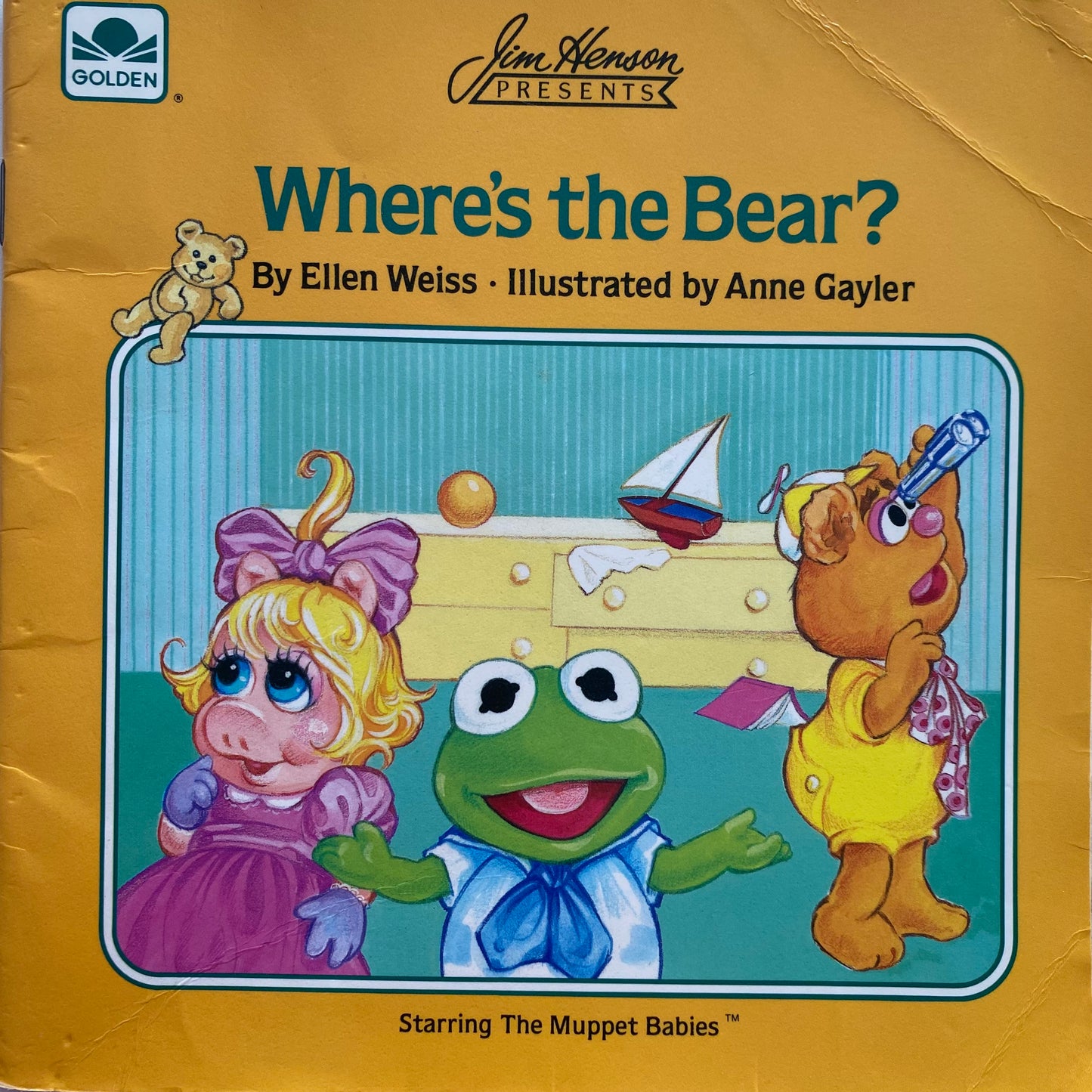 Muppet Babies Where’s The Bear? Book