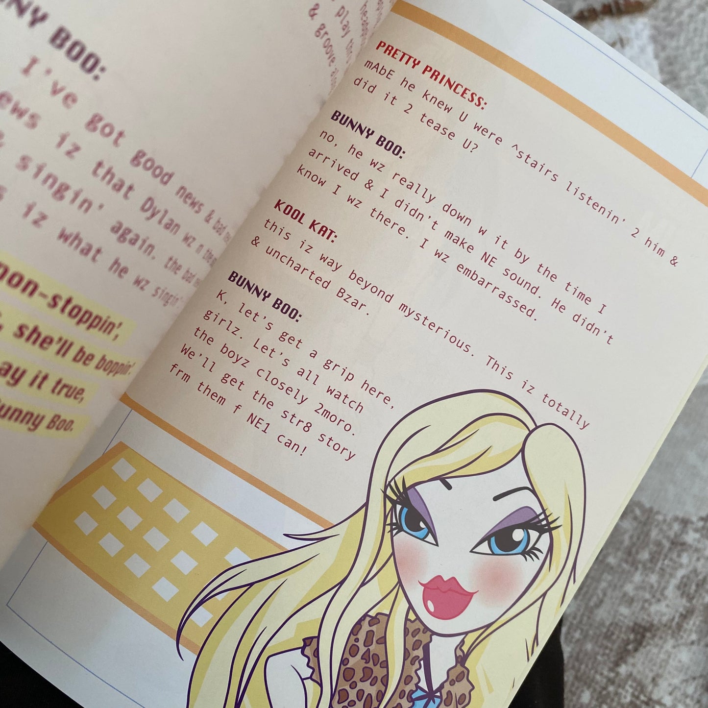 Bratz Chatz A Super Stylin Cyber Story Book