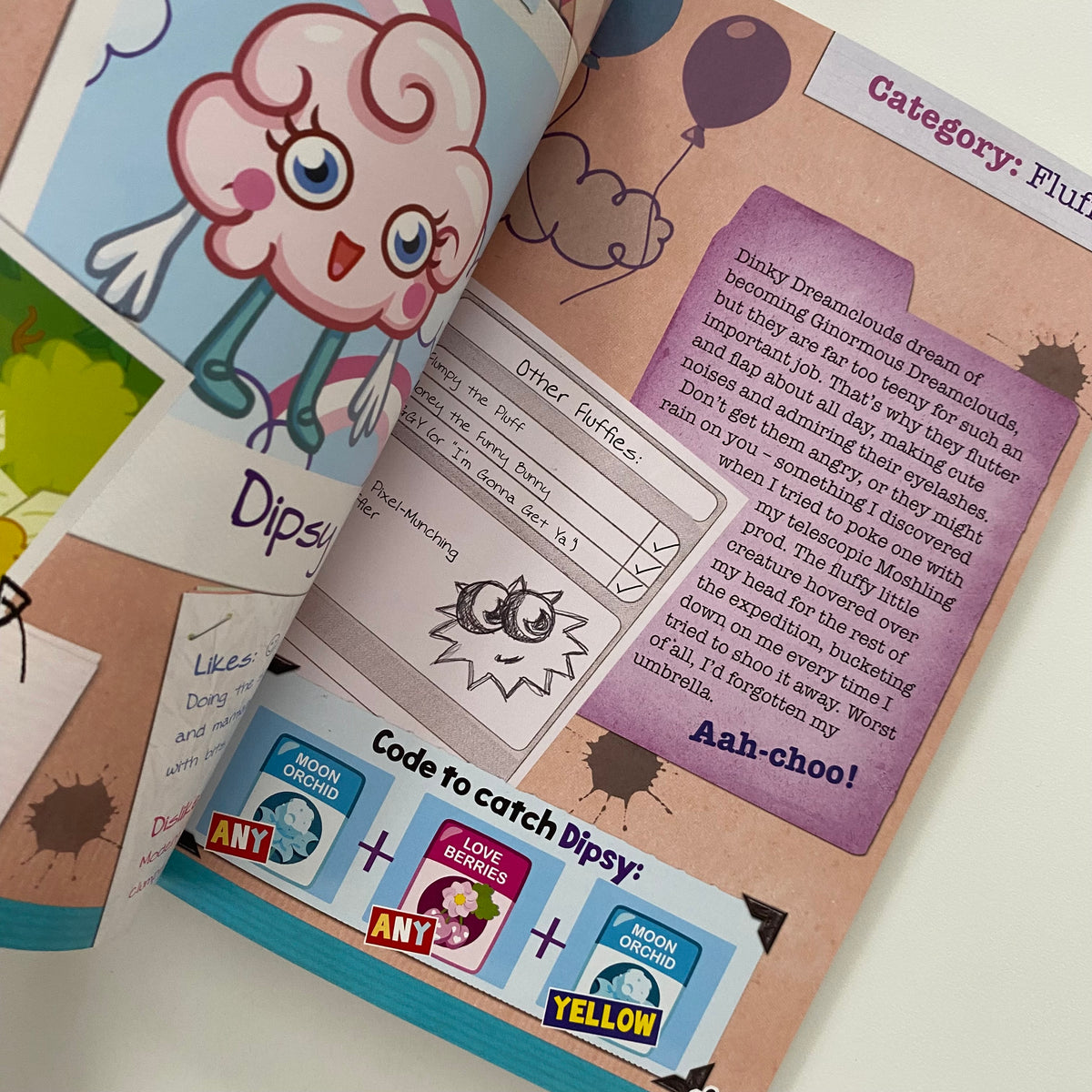 Moshi Monsters The Moshling Collector’s Guide Book