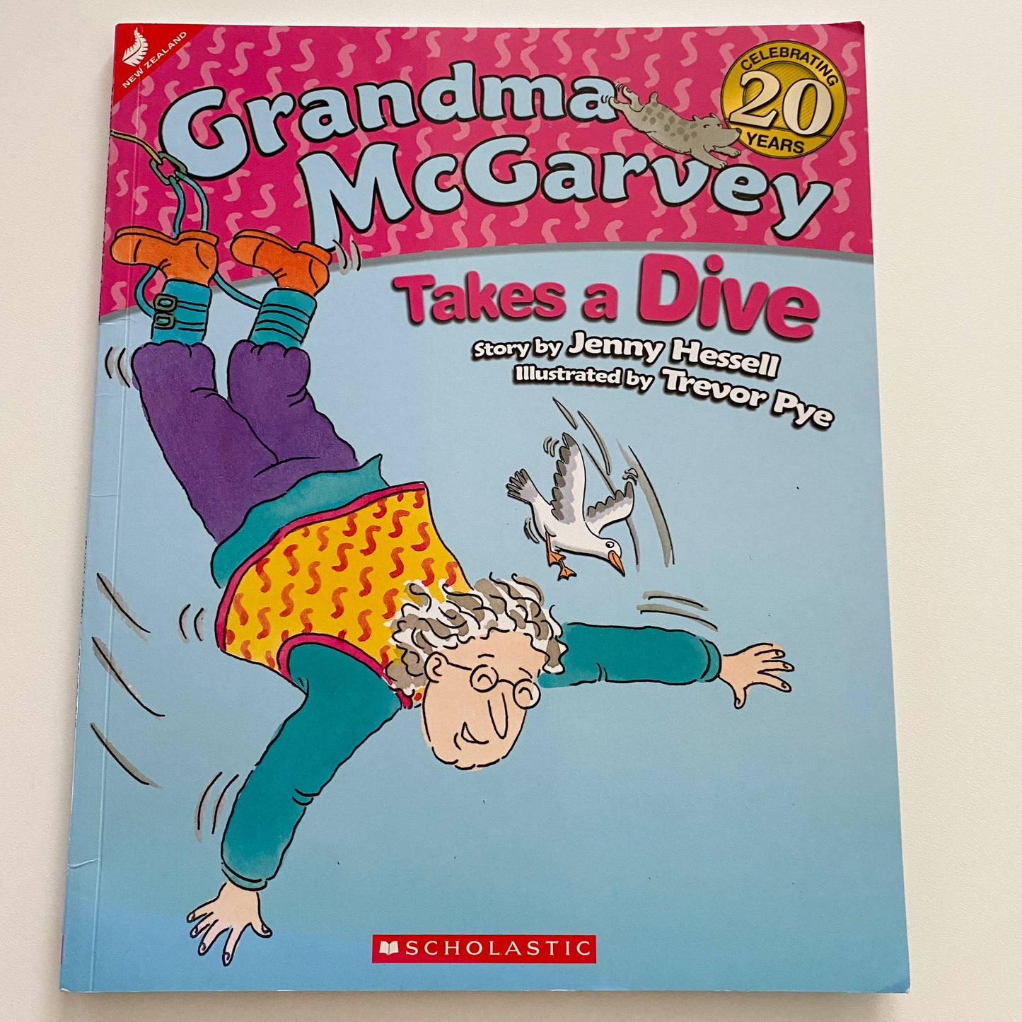 Grandma McGarvey Takes A Dive Book