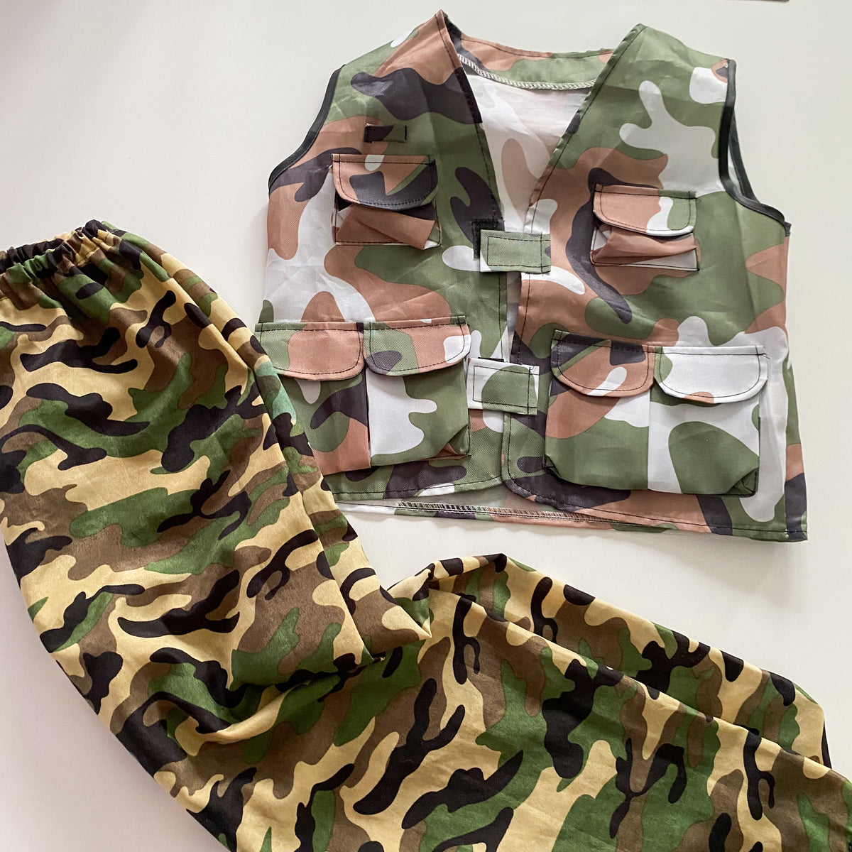 Army Costume - Size 5-8Y