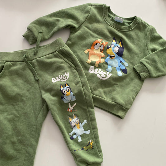 Bluey Tracksuit - Size 2