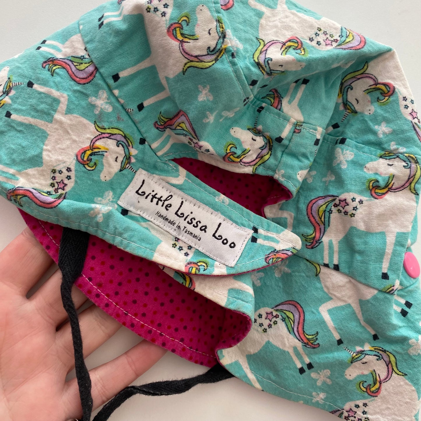 Handmade Little Lissa Loo Hat - Size Toddler