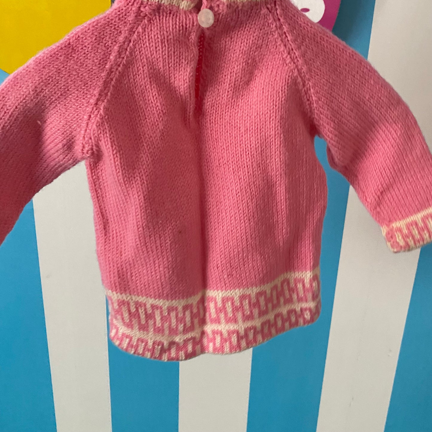 Vintage Knit Jumper - Size 3M