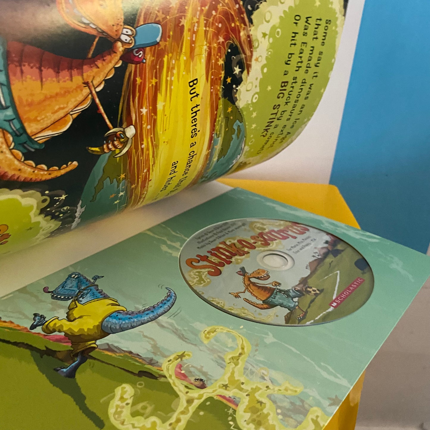 Stink-O-Saurus Book & CD