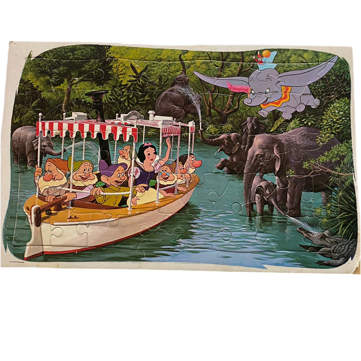 Vintage Disney Snow White & Dumbo Puzzle