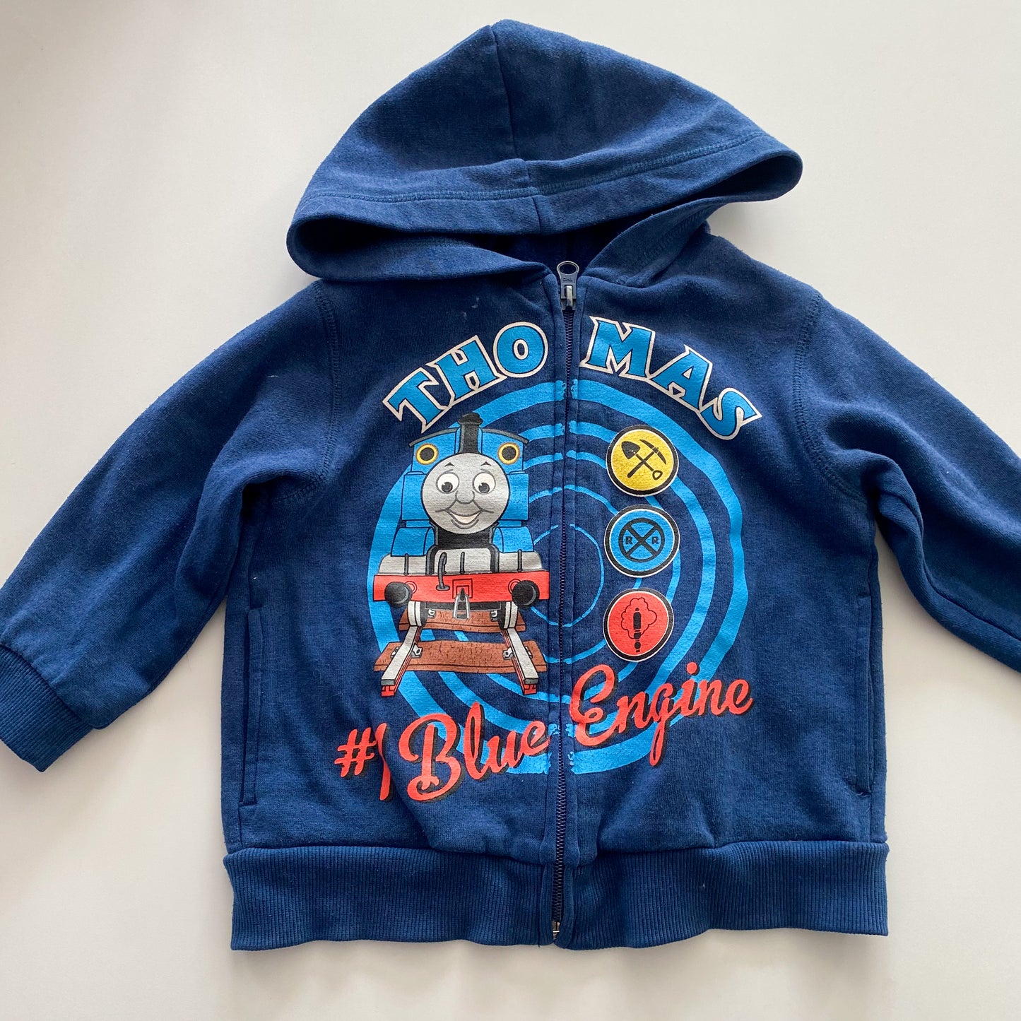Thomas The Tank Engine Hoodie - Size 2
