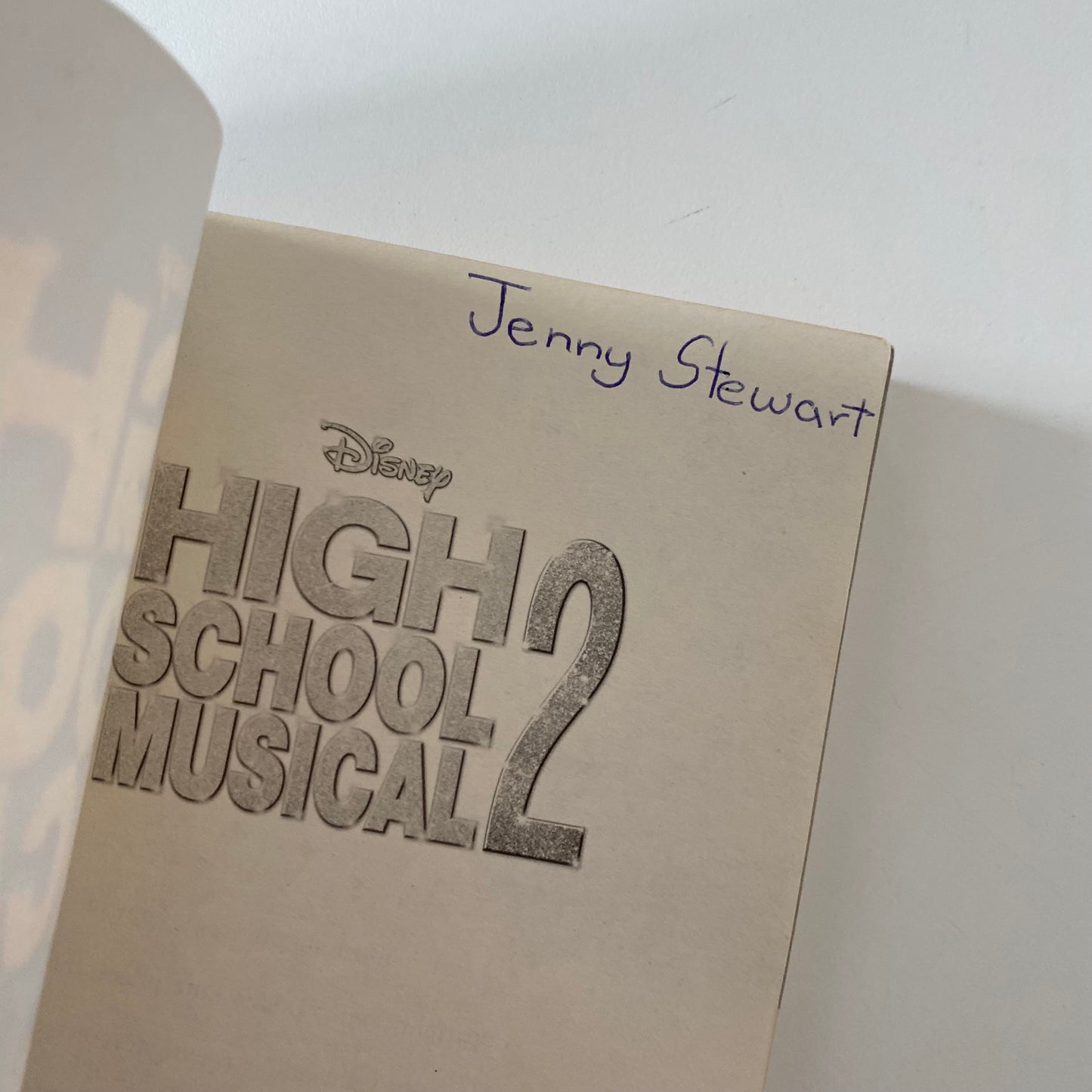 High School Muscial 2 Chapter Book