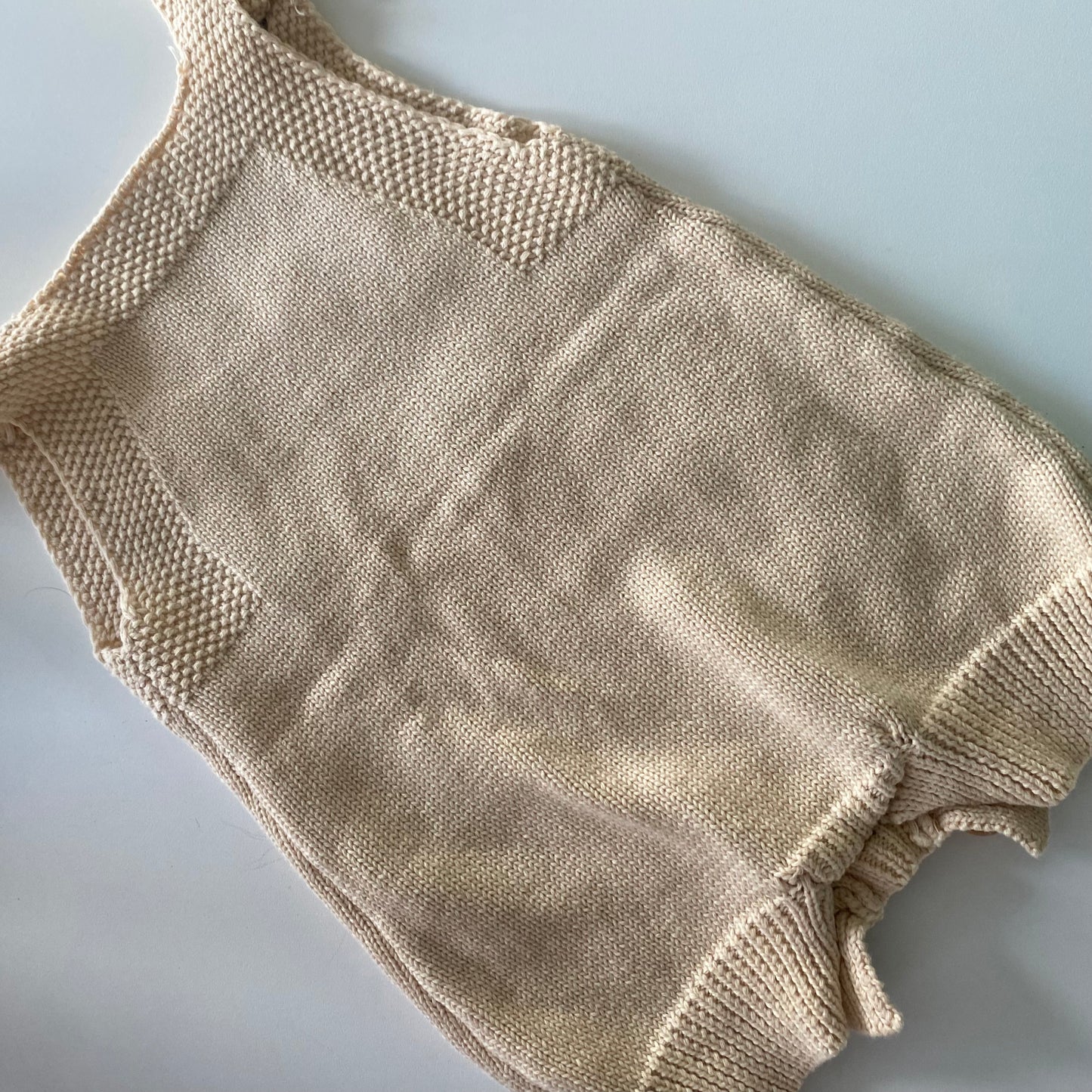 Gorgeous Knit Embroidery Knit Romper - Size 6-12M