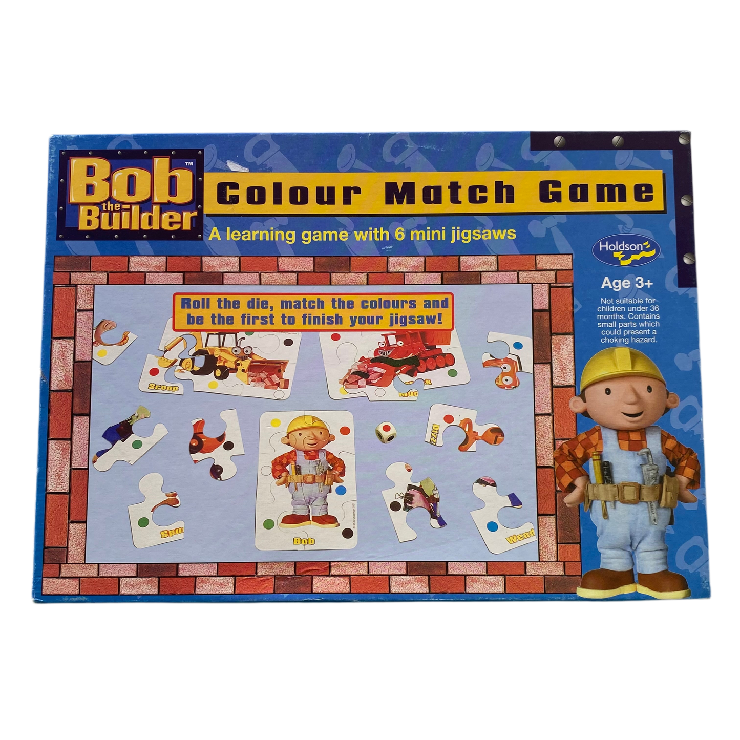 Bob The Builder Colour Match Game Puzzle