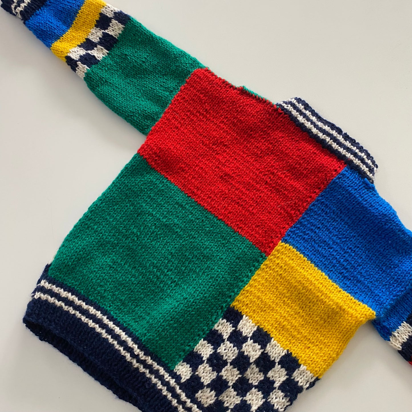 Handmade Knit Jumper - Size 3-4Y