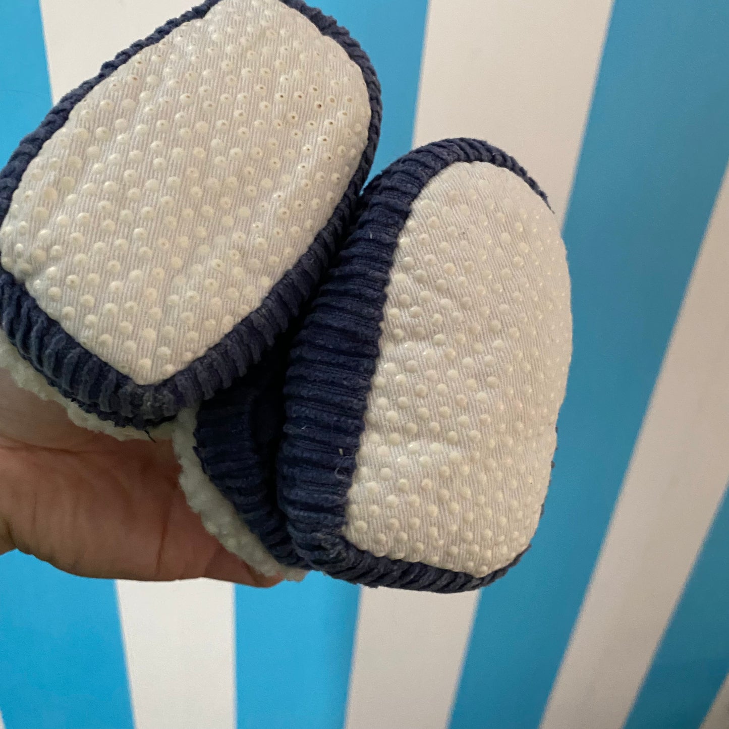 Vintage Bunnykins Slippers - Size 0-3M