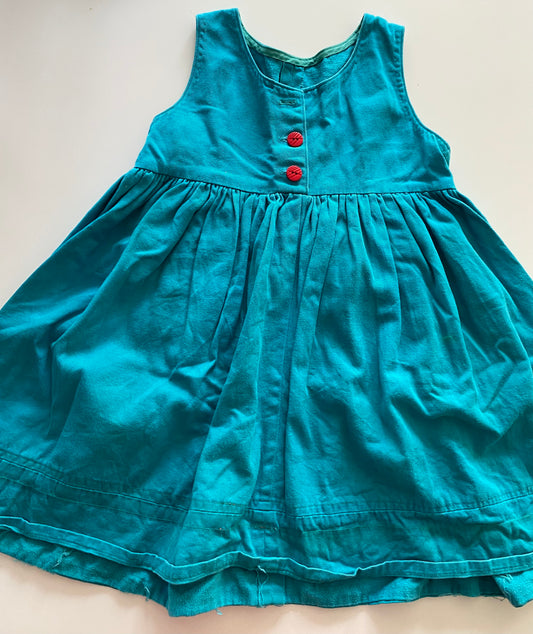 Handmade Vintage Dress - Size 4 (FLAW)