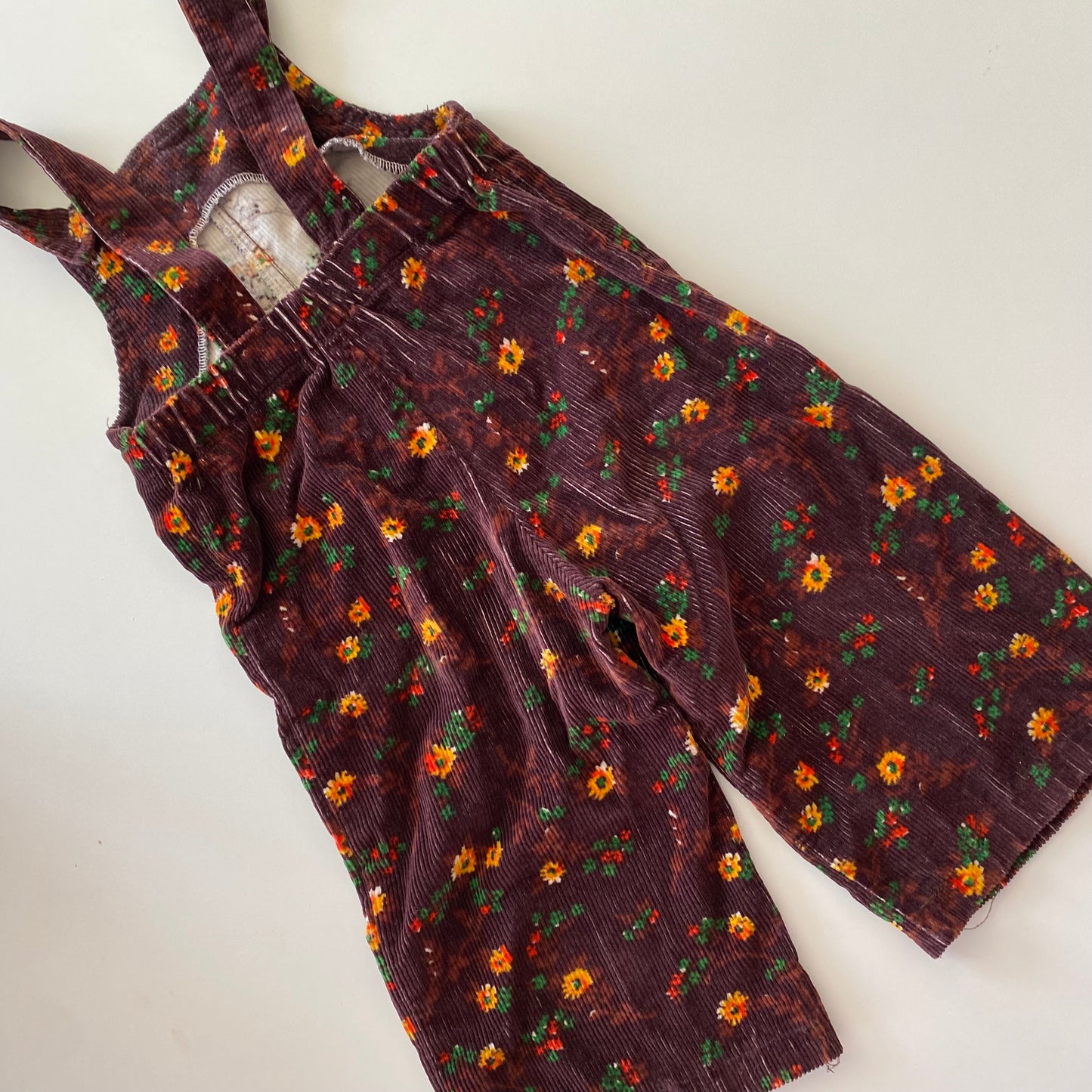 Corduroy Flare Overalls - Size 12-18M