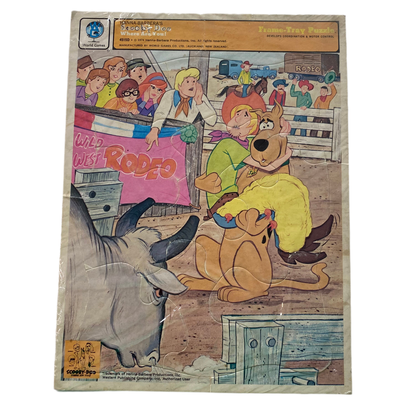 Vintage Scooby Doo Puzzle