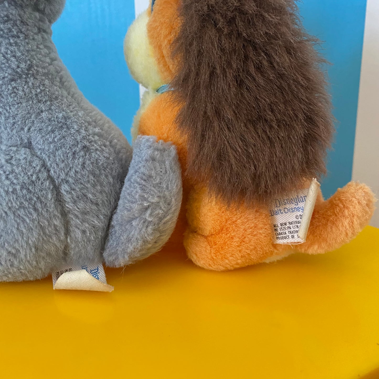 Vintage Disney Lady & The Trump Plush