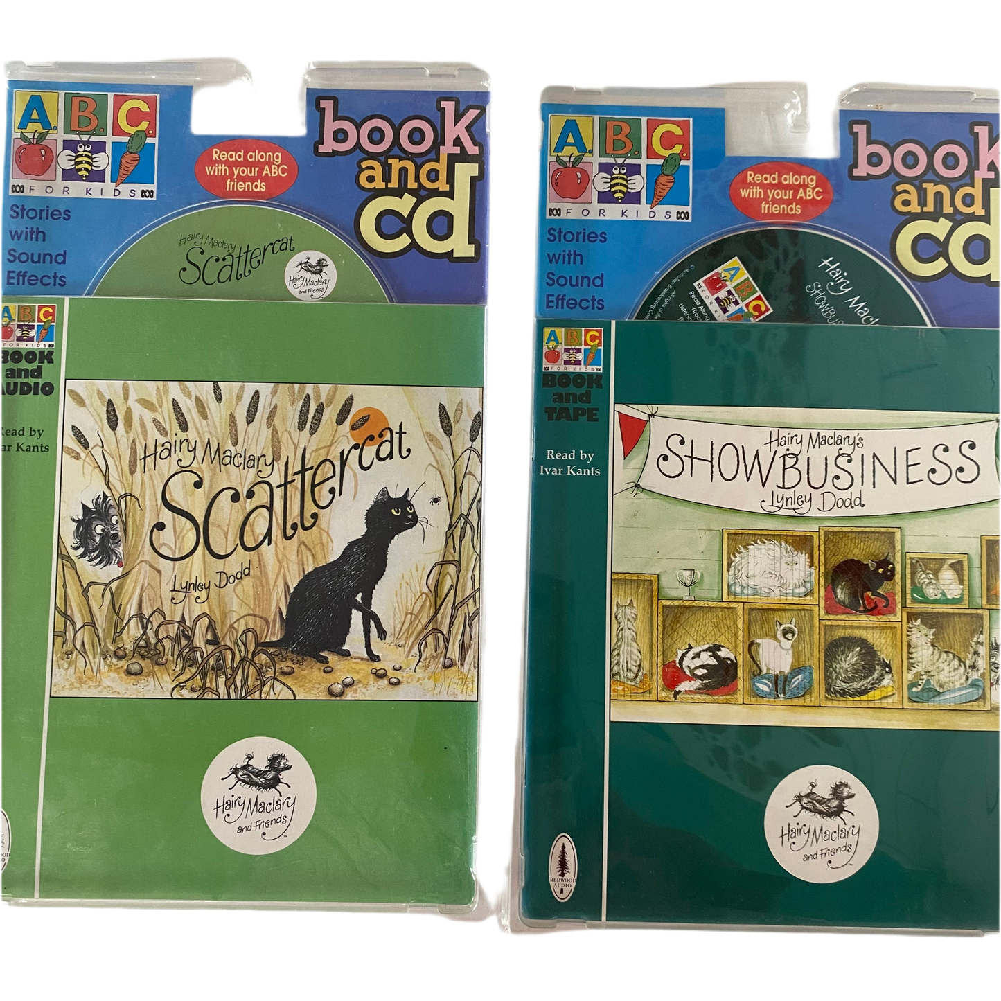 ABC Lynley Dodd Hairy Maclary Book & CD (NEW)