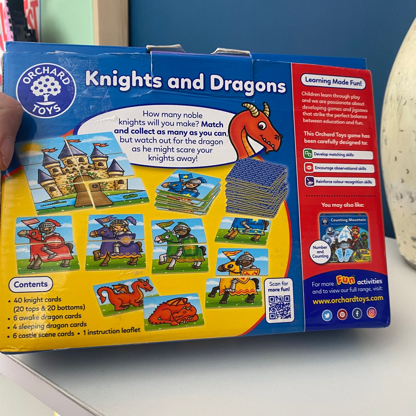 Orchard Toys Knights & Dragons Game