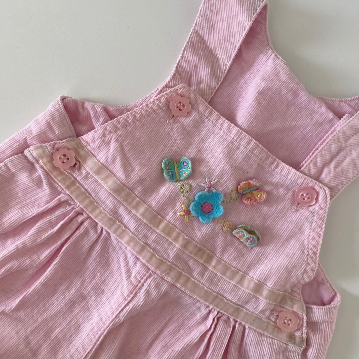 Winnie The Pooh Corduroy Overalls - Size 0-3M