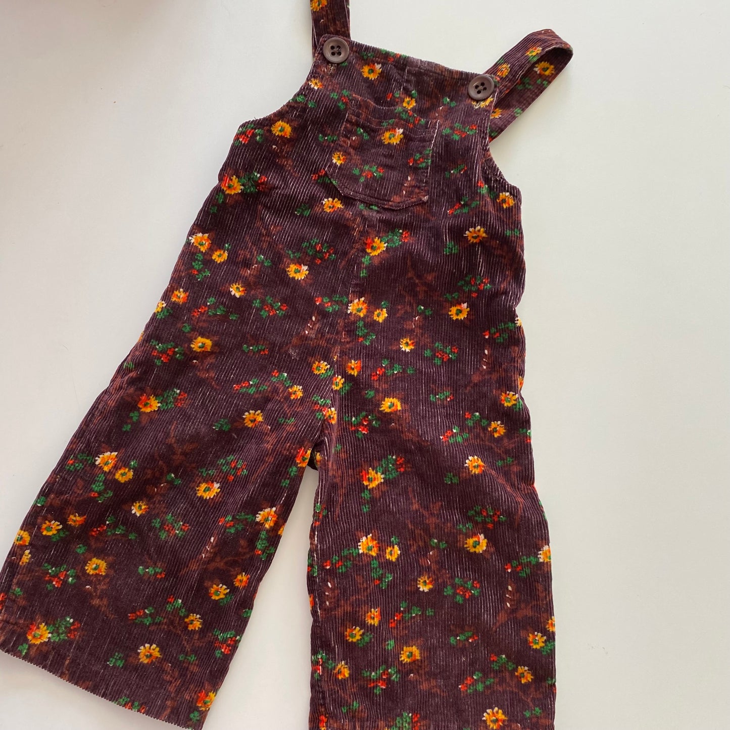 Corduroy Flare Overalls - Size 12-18M