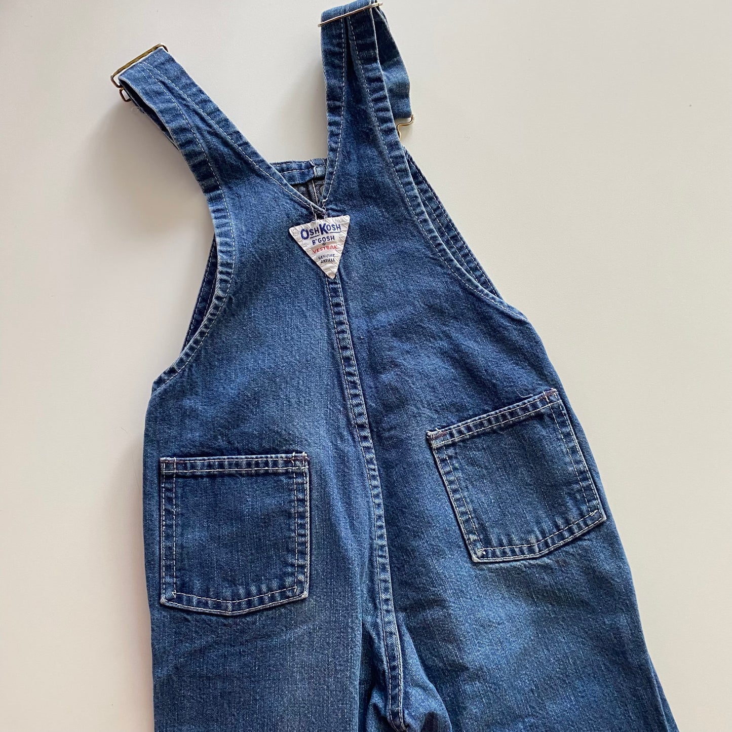 Vintage Oshkosh Overalls - Size 4 (FLAW)