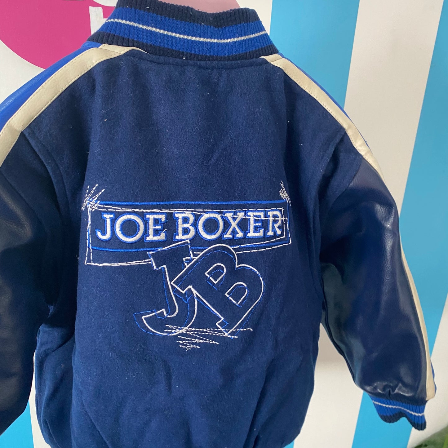 Vintage Joe Boxer Reversible Bomber Jacket - Size 5