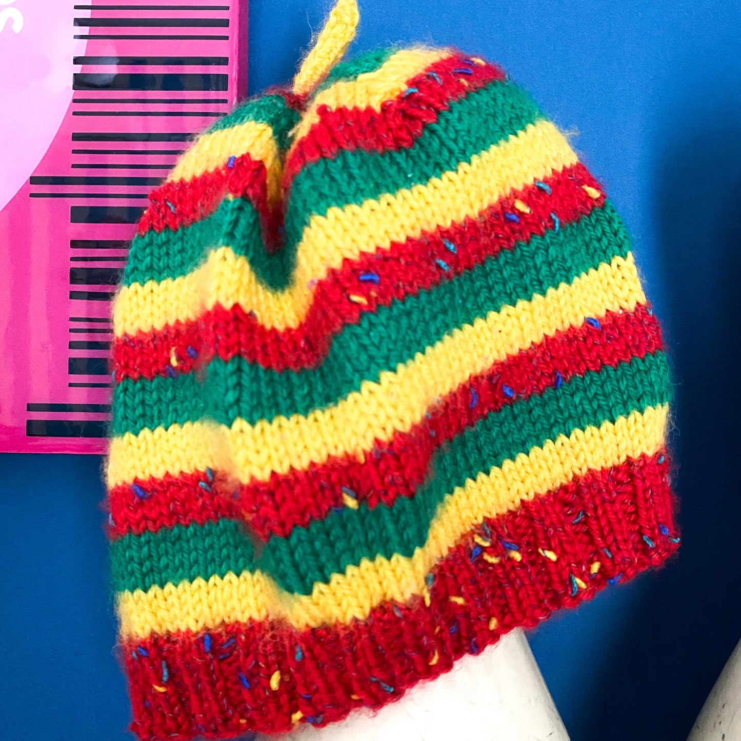 Handmade Knit Beanie - Size Toddler/Child
