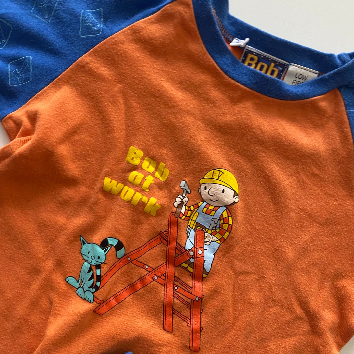 Vintage Bob The Builder Pyjamas - Size 5