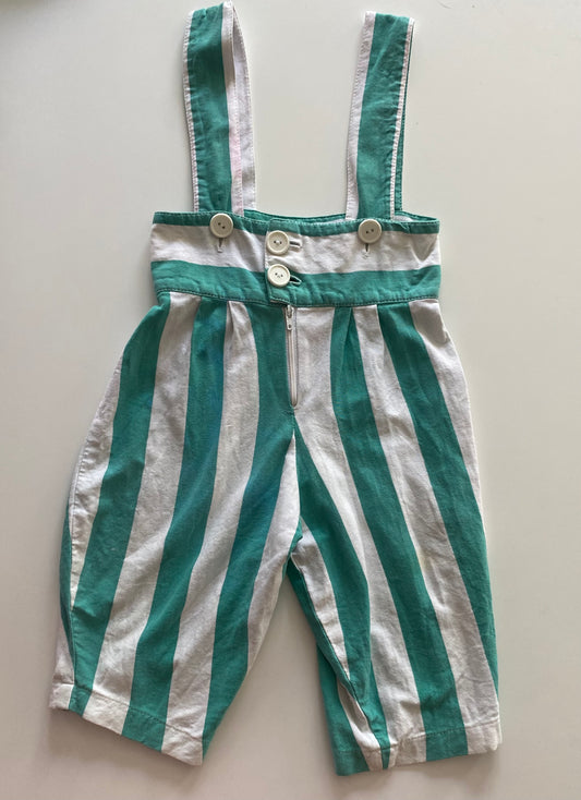 Vintage Ruff N Tumble Overalls - Size 1