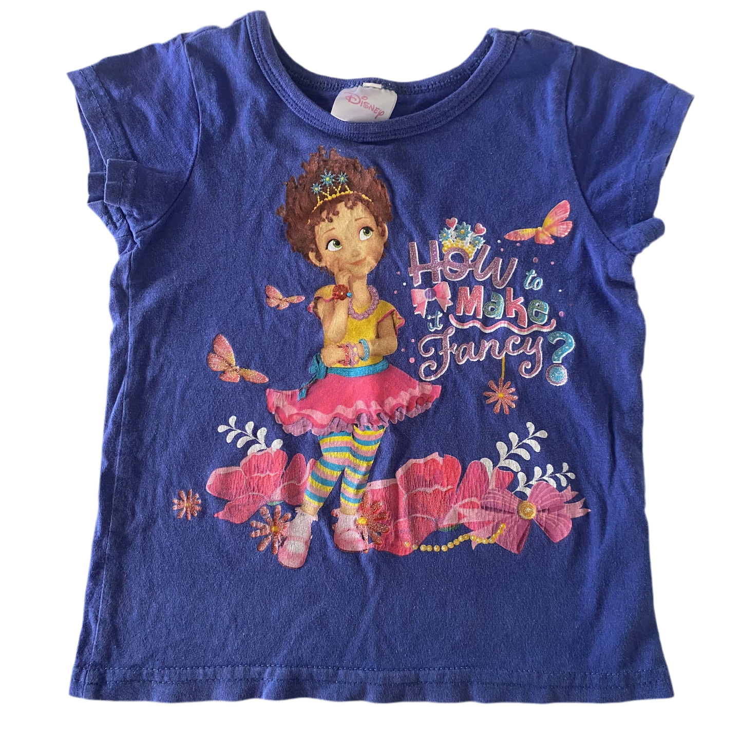Fancy Nancy Top - Size 1-2Y