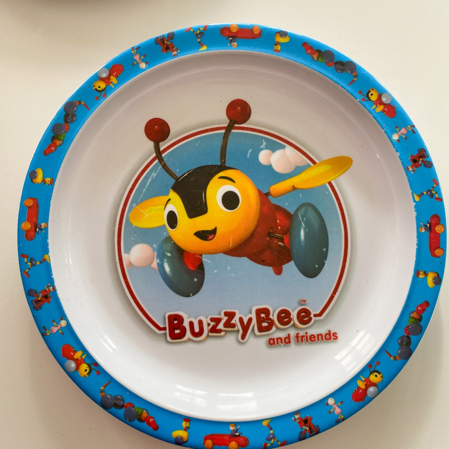 Buzzy Bee Melamine Plate