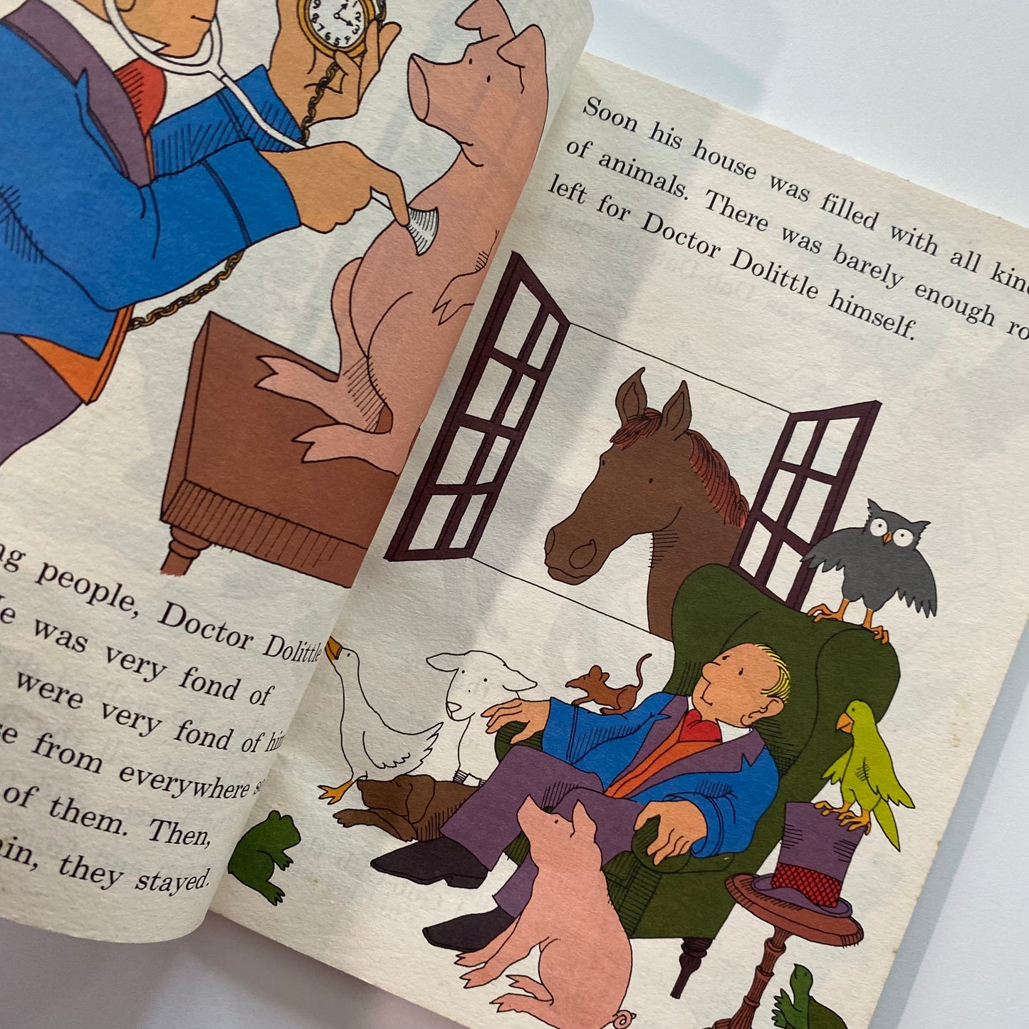 Vintage Dr Seuss Travels Of Doctor Dolittle Book