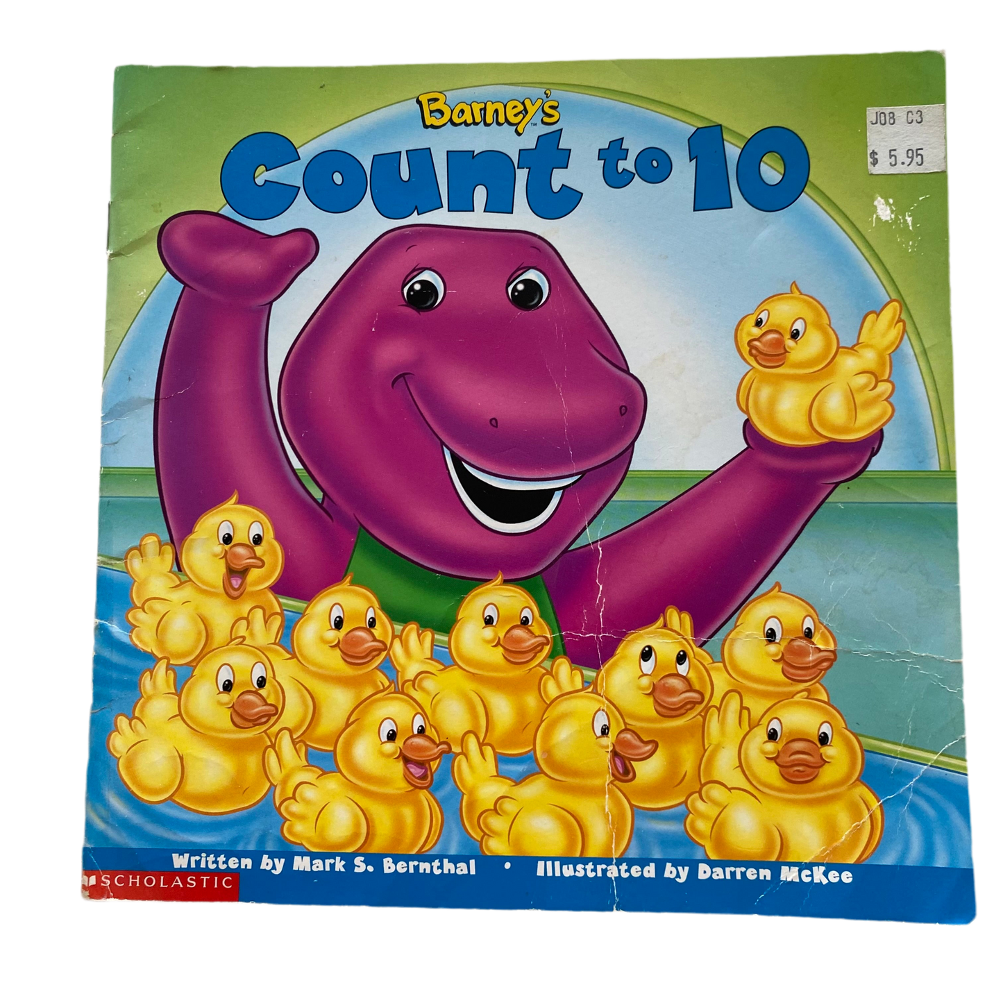 Barney Count To 10 Book