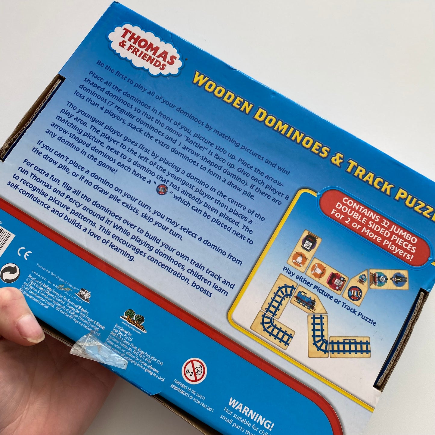 Thomas The Tank Engine Wooden Dominoes & Track Puzzle