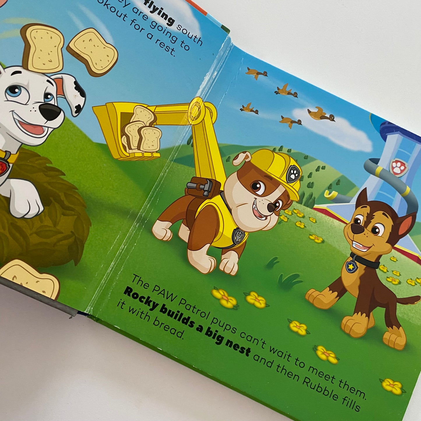 Paw Patrol Marshall To The Rescue Board Book