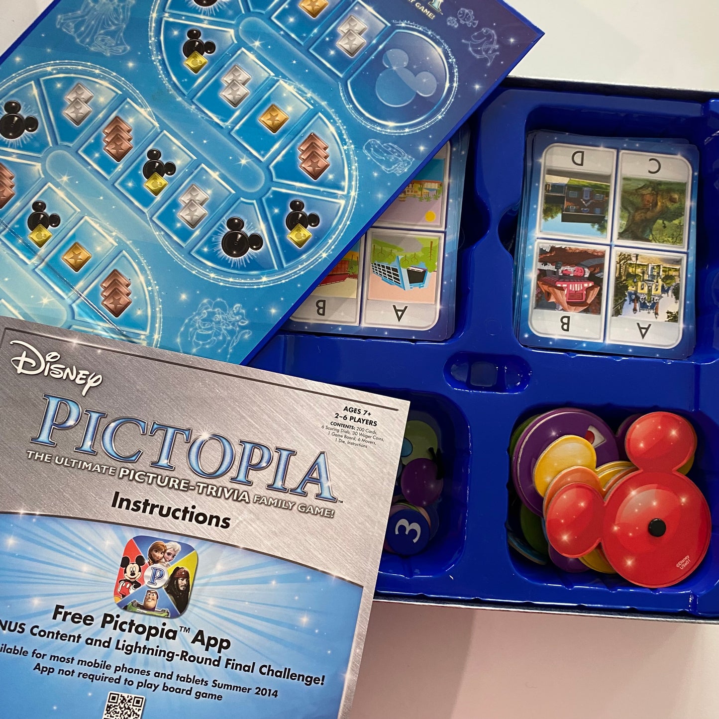 Disney Pictopia Trivia Game