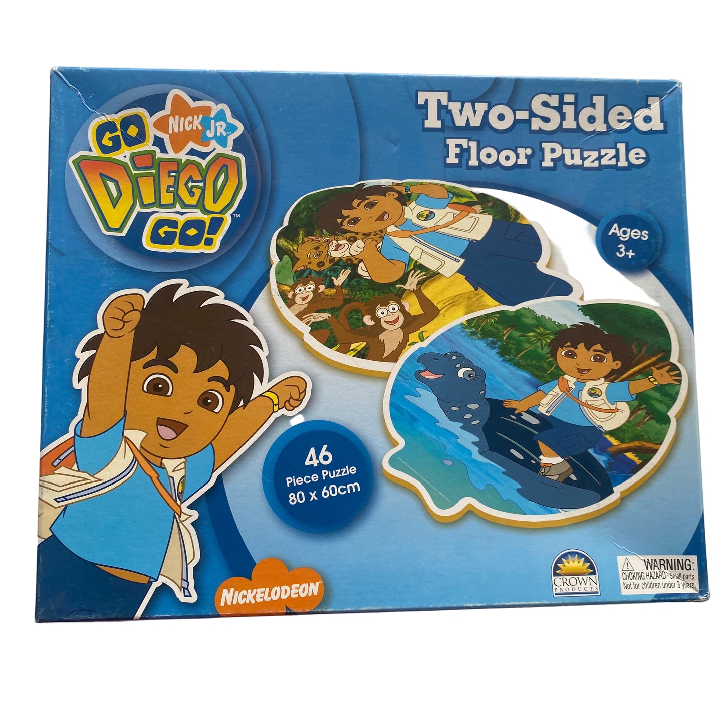 Go Diego Go Two-Sided Puzzle