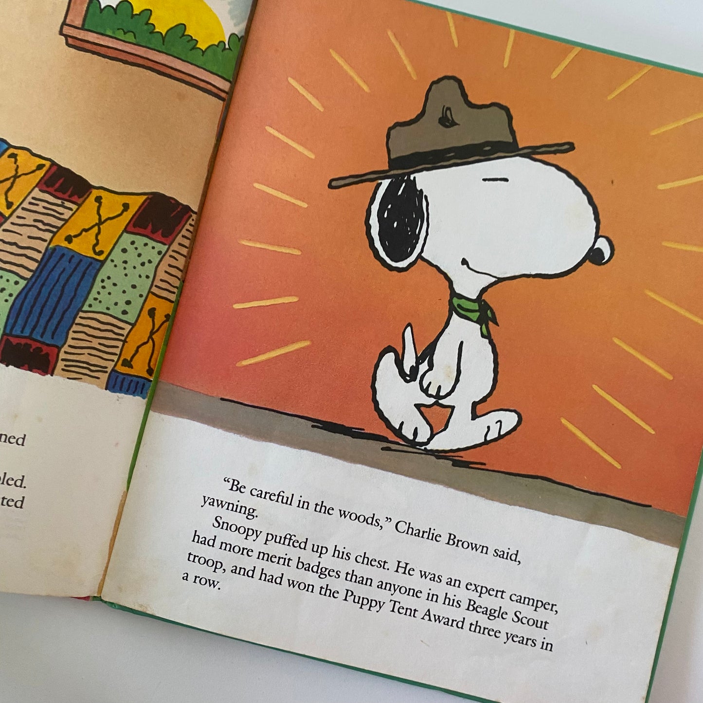 Vintage Snoopy A Little Help From My Friend Book