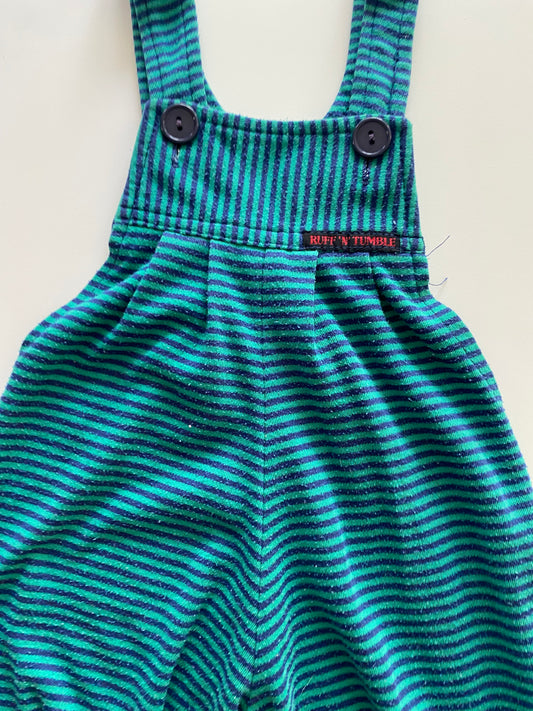 Vintage Ruff N Tumble Overalls - Size 1