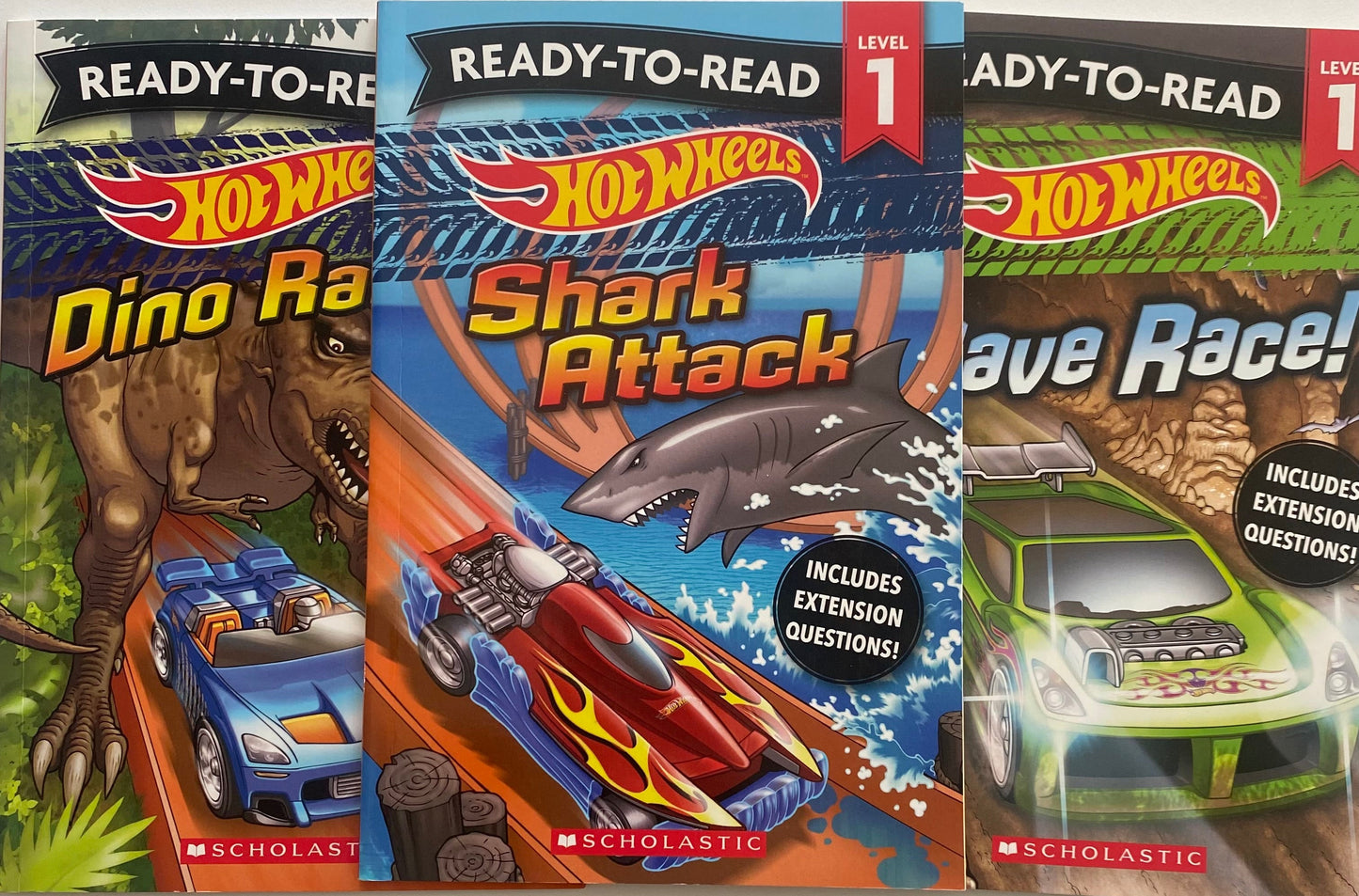 Learn To Read Hotwheels Book Bundle