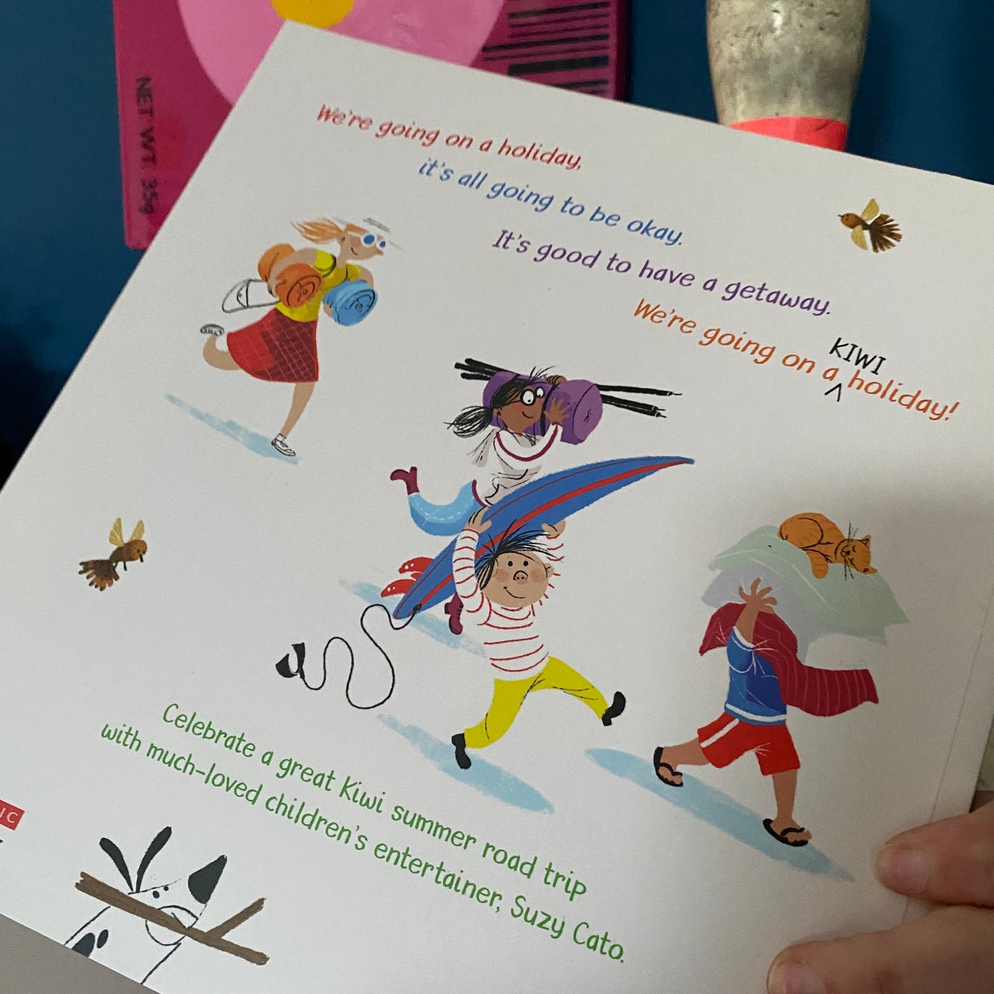 Suzy Cato Going On A Kiwi Holiday Book