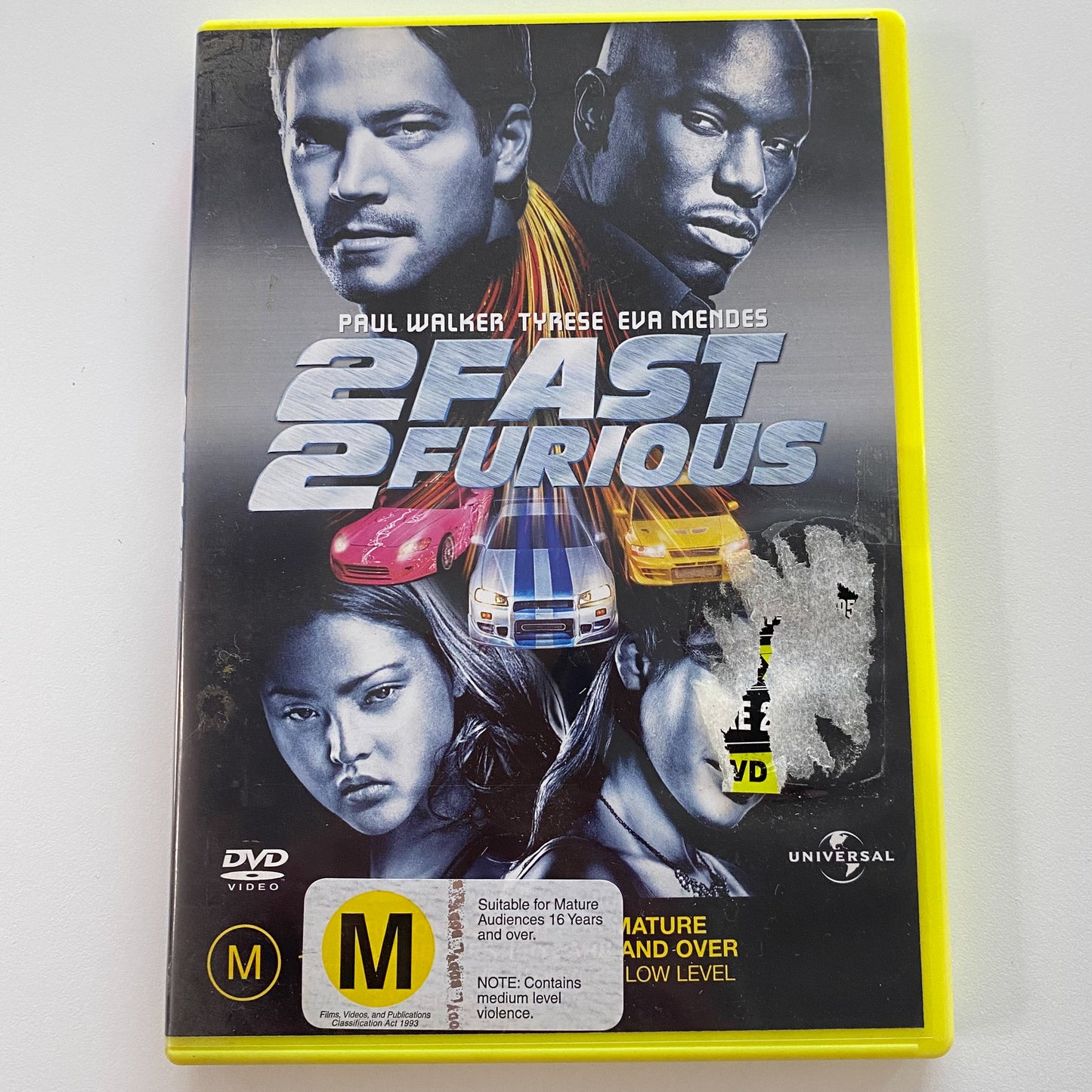 2 Fast 2 Furious DVD