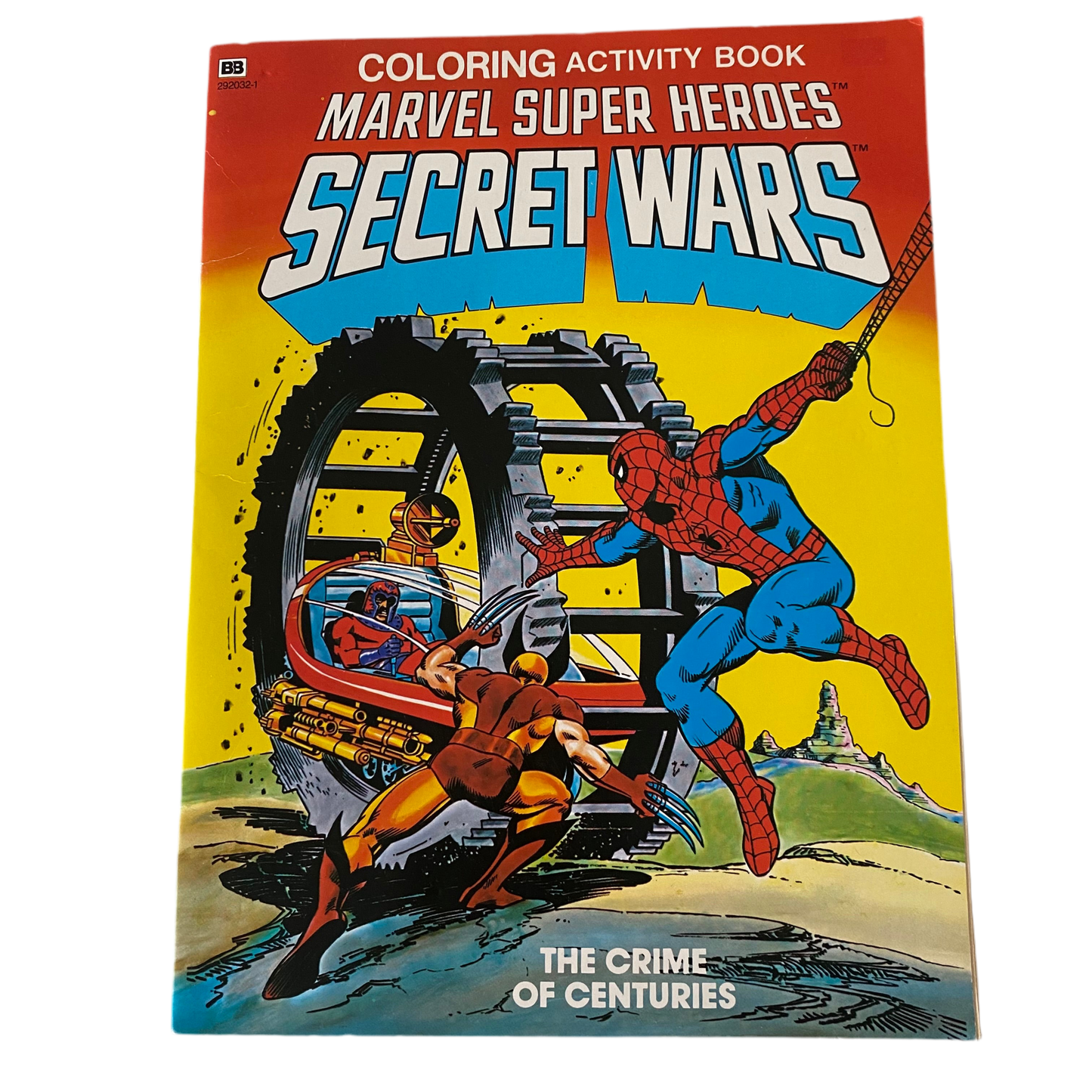 Vintage Marvel Colouring Book