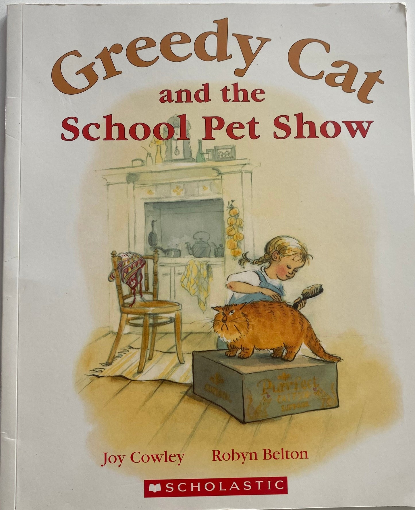 Greedy Cat & The School Pet Show Book
